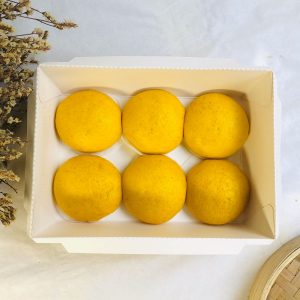 Bánh bao bí đỏ hữu cơ (Hộp 6 chiếc)