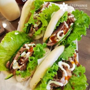 Bánh bao kẹp hữu cơ (Hộp 4 chiếc)